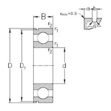 Bearing 6004-N NKE