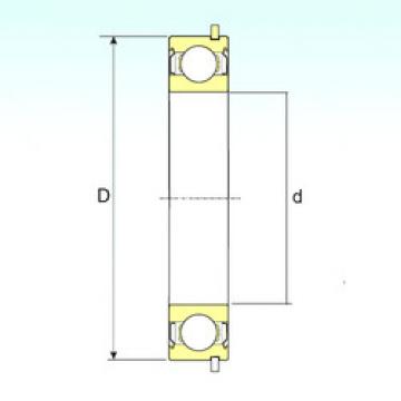 Bearing 6204-ZZNR ISB