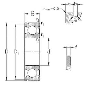 Bearing 6006-Z-NR NKE