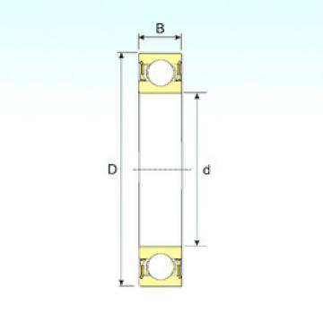 Bearing 6007-2RZ ISB