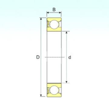 Bearing 6206-RZ ISB