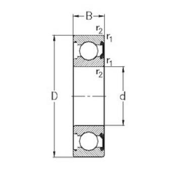 Bearing 6013-2RSR NKE