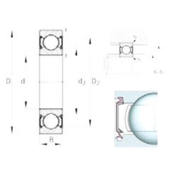 Bearing 6206-C-2HRS FAG