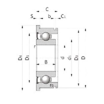 Bearing AB41658YS04 SNR