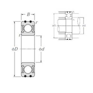 Bearing AC-6001LLU NTN