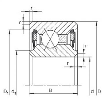 Bearing CSXU060-2RS INA