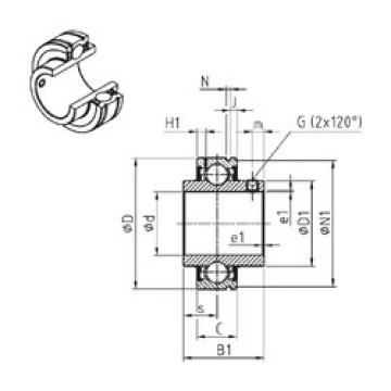 Bearing CUC204 SNR