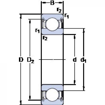 Bearing D/W ER1038-2ZS SKF