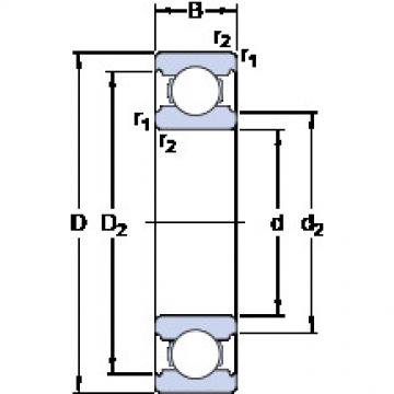 Bearing W 61803 SKF