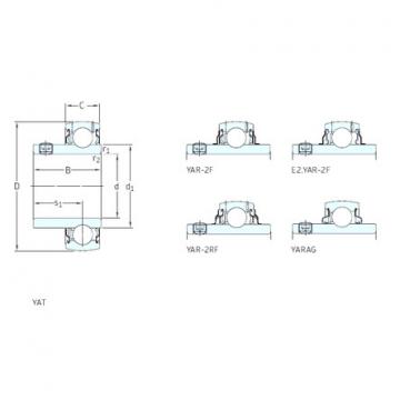 Bearing E2.YAR204-012-2F SKF