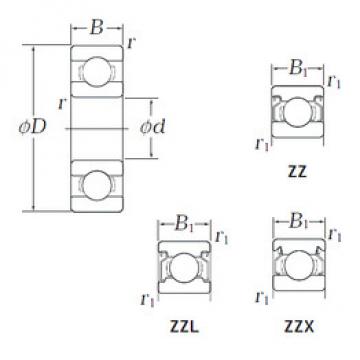 Bearing OB87 ZZ KOYO