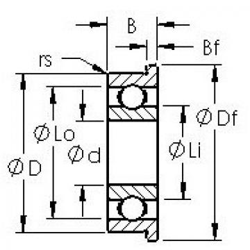 Bearing F691H AST