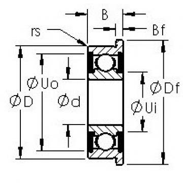 Bearing F604H-2RS AST