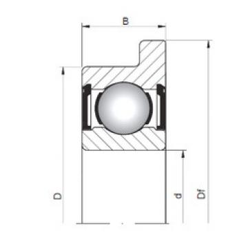 Bearing FL60/1,5 ZZ ISO