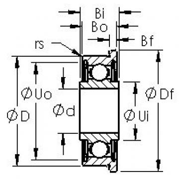 Bearing SFRW1-4ZZ AST