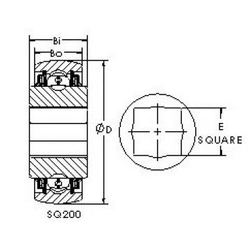 Bearing GSQ208-102A AST