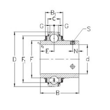 Bearing GYE17-KRRB NKE