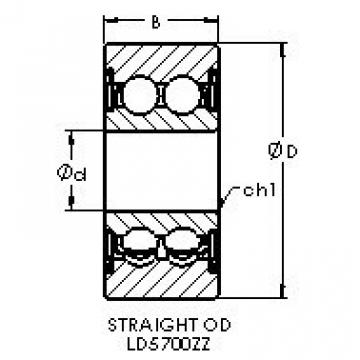 Bearing LD5703ZZ AST