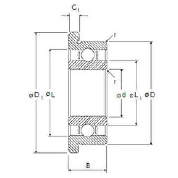 Bearing LF-1370 NMB