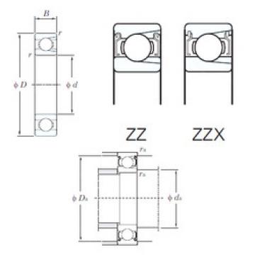 Bearing M6208ZZ KOYO