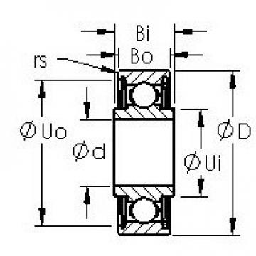 Bearing SRW2ZZ AST