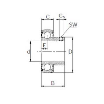 Bearing UB204 KBC