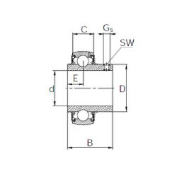 Bearing UC204 KBC