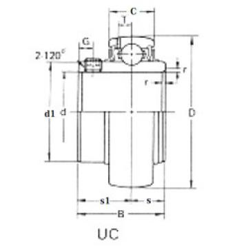 Bearing UC209 CRAFT