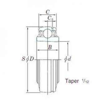 Bearing UK205 KOYO