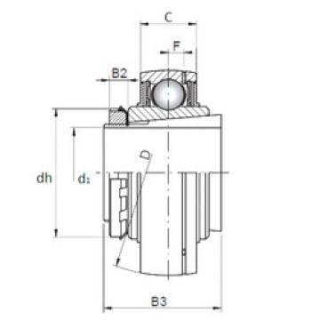 Bearing UK205+H2305 ISO