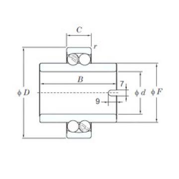 Bearing 11309 KOYO