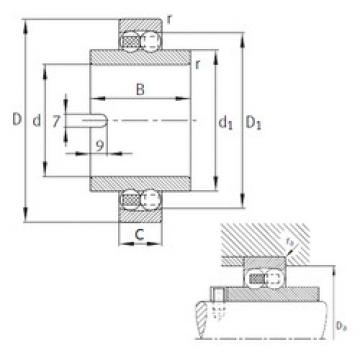 Bearing 11208-TVH FAG