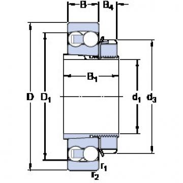 Bearing 1211 EKTN9 + H 211 SKF