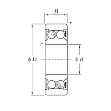 Bearing 2200-2RS KOYO