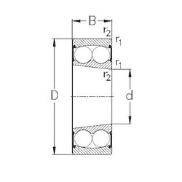 Bearing 2212-K-2RS NKE