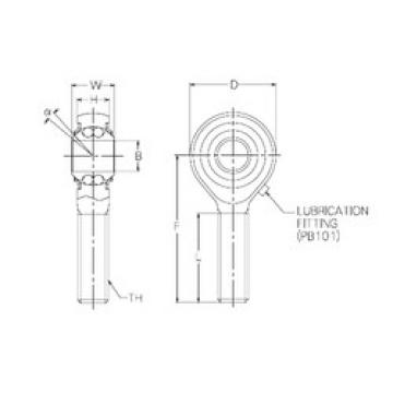 Bearing PBR6EFN NMB