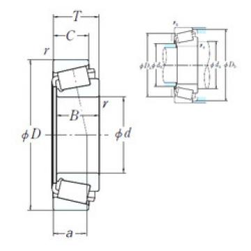 Bearing 38880/38820 NSK