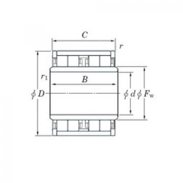 Bearing 4UJ130B KOYO