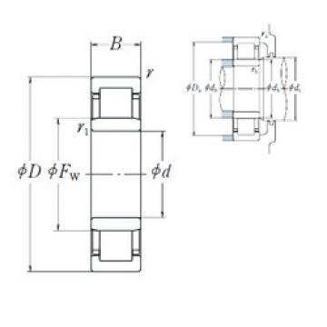 Bearing NU 207 EW NSK