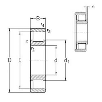 Bearing N238-E-M6 NKE