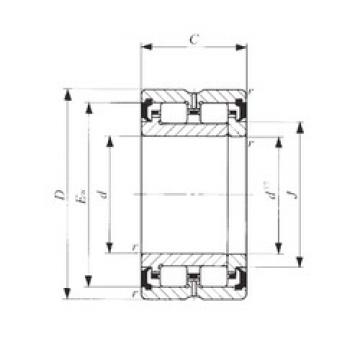 Bearing NAU 4916UU IKO