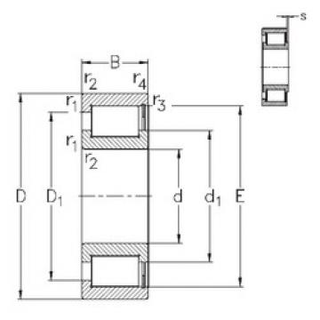 Bearing NCF29/750-V NKE