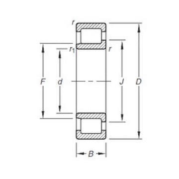 Bearing NJ204E.TVP Timken