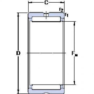 Bearing RNA 69/28 SKF