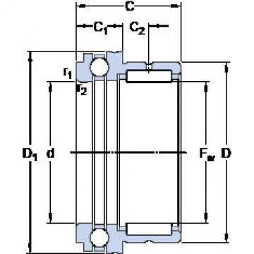 Bearing NKX 20 SKF