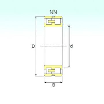 Bearing NN 3008 KTN/SP ISB