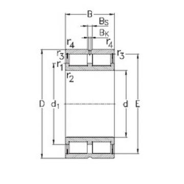 Bearing NNCL4920-V NKE