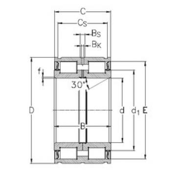 Bearing NNF5008-2LS-V NKE