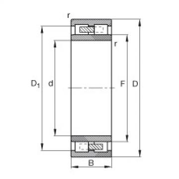 Bearing NNU4144-M FAG