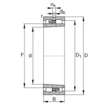 Bearing NNU4934-S-K-M-SP FAG